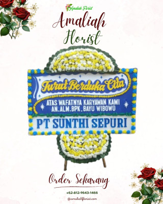 Papan Bunga Duka di Silahisabungan